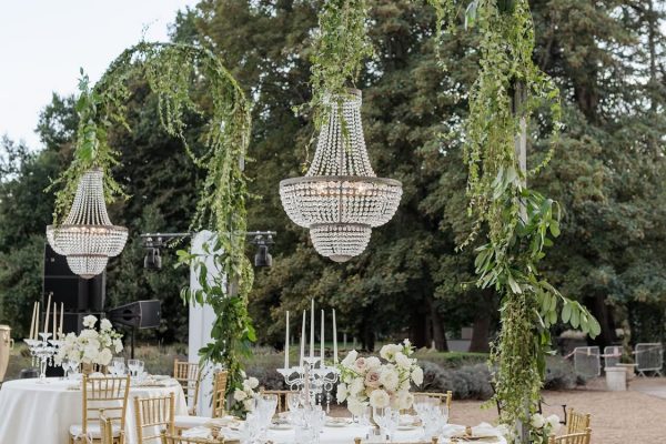 di lampadari di lusso a noleggio in Italia