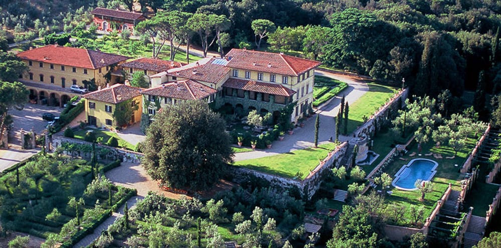 Noleggio lampadari di cristallo in Toscana — Tenuta Il Palagio, Chianti