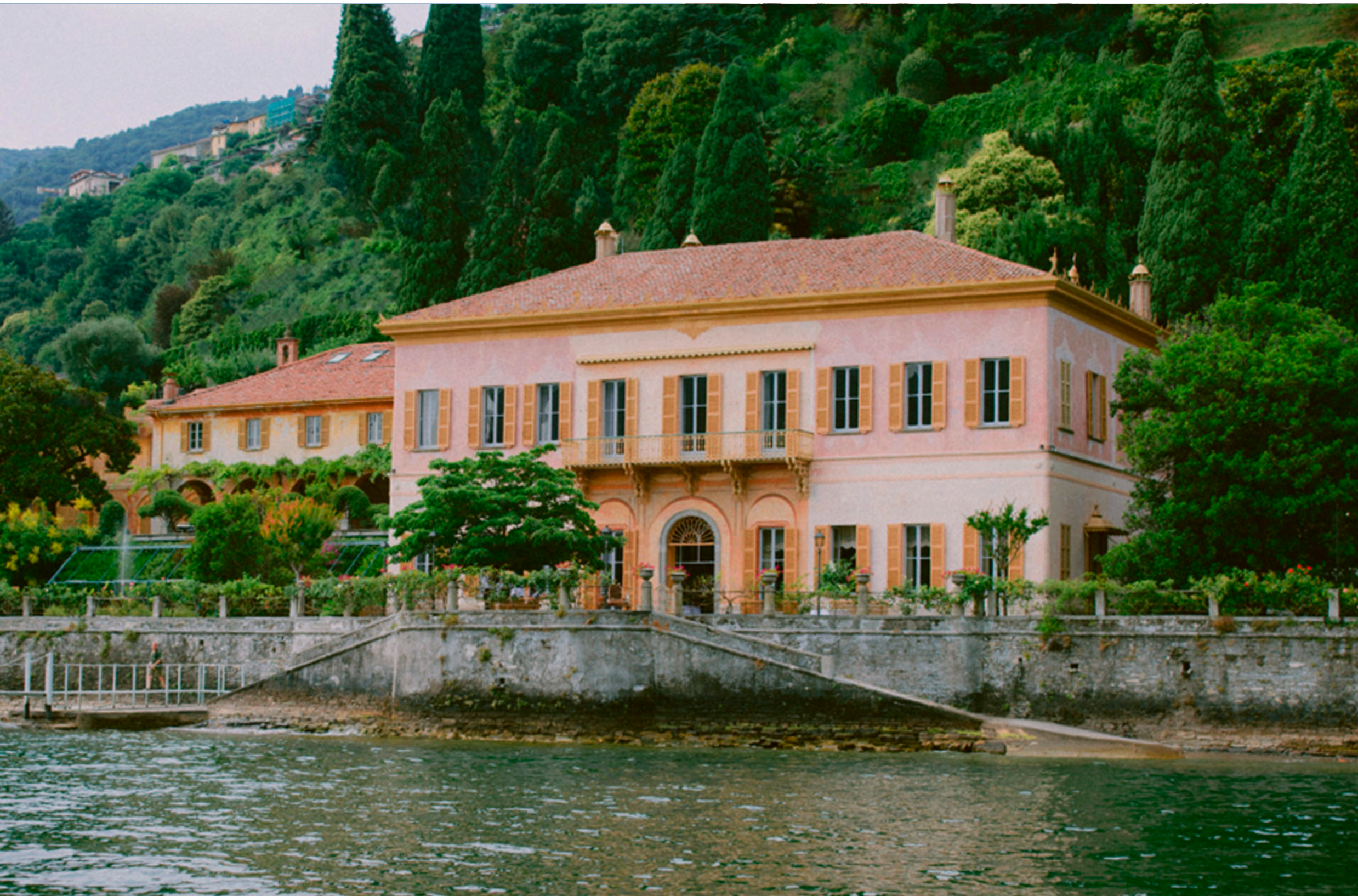 Noleggio lampadari Villa Pizzo Lago di Como — Cernobbio