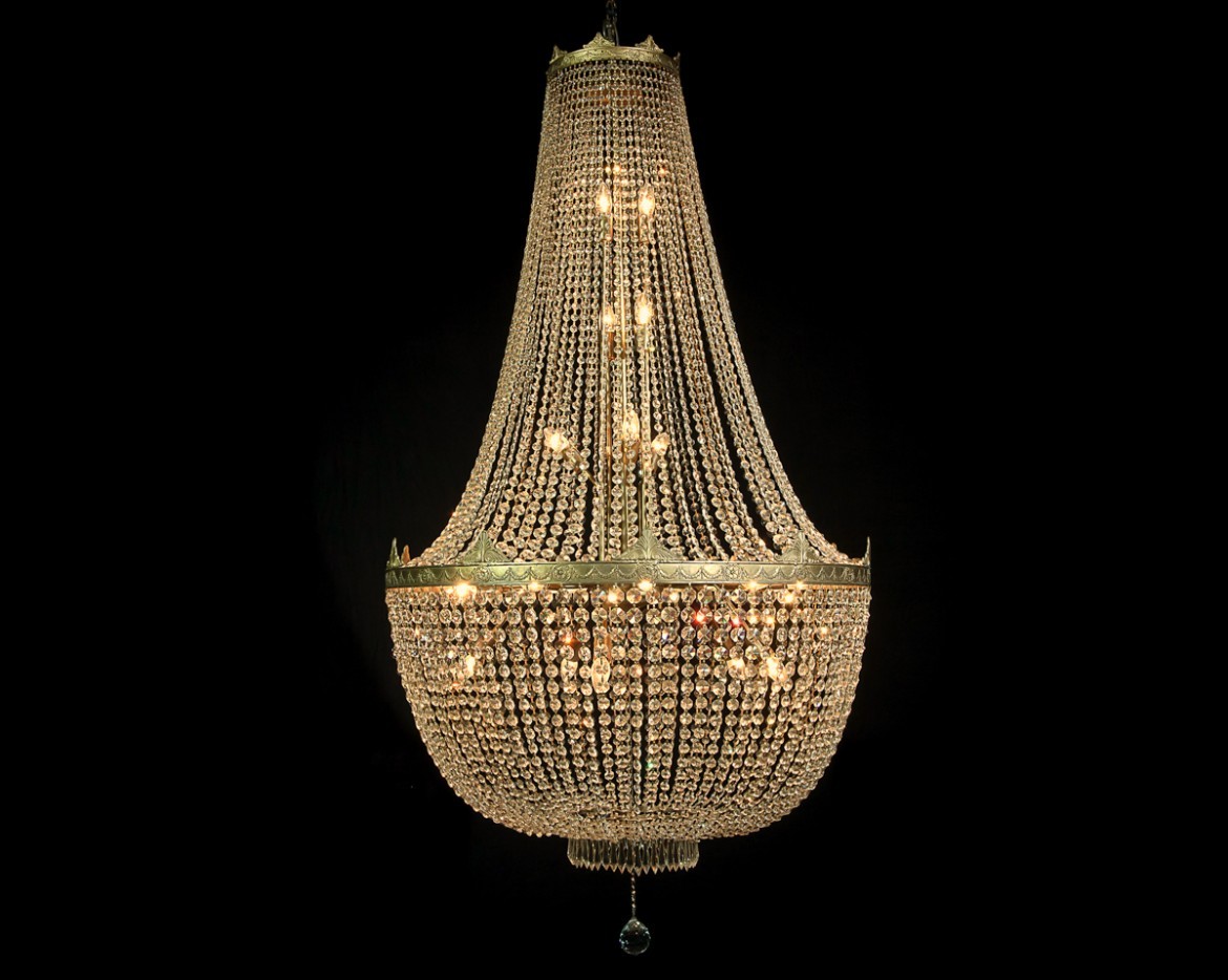 Noleggio lampadario gigante Empire Type-3 da 2 metri per matrimoni ed eventi